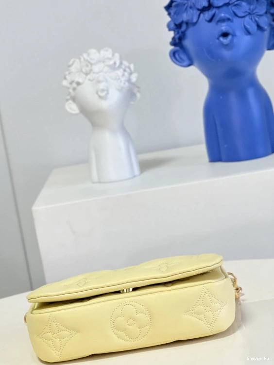 LOUIS BUBBLEGRAM STRAP VUITTON WALLET ON 0820